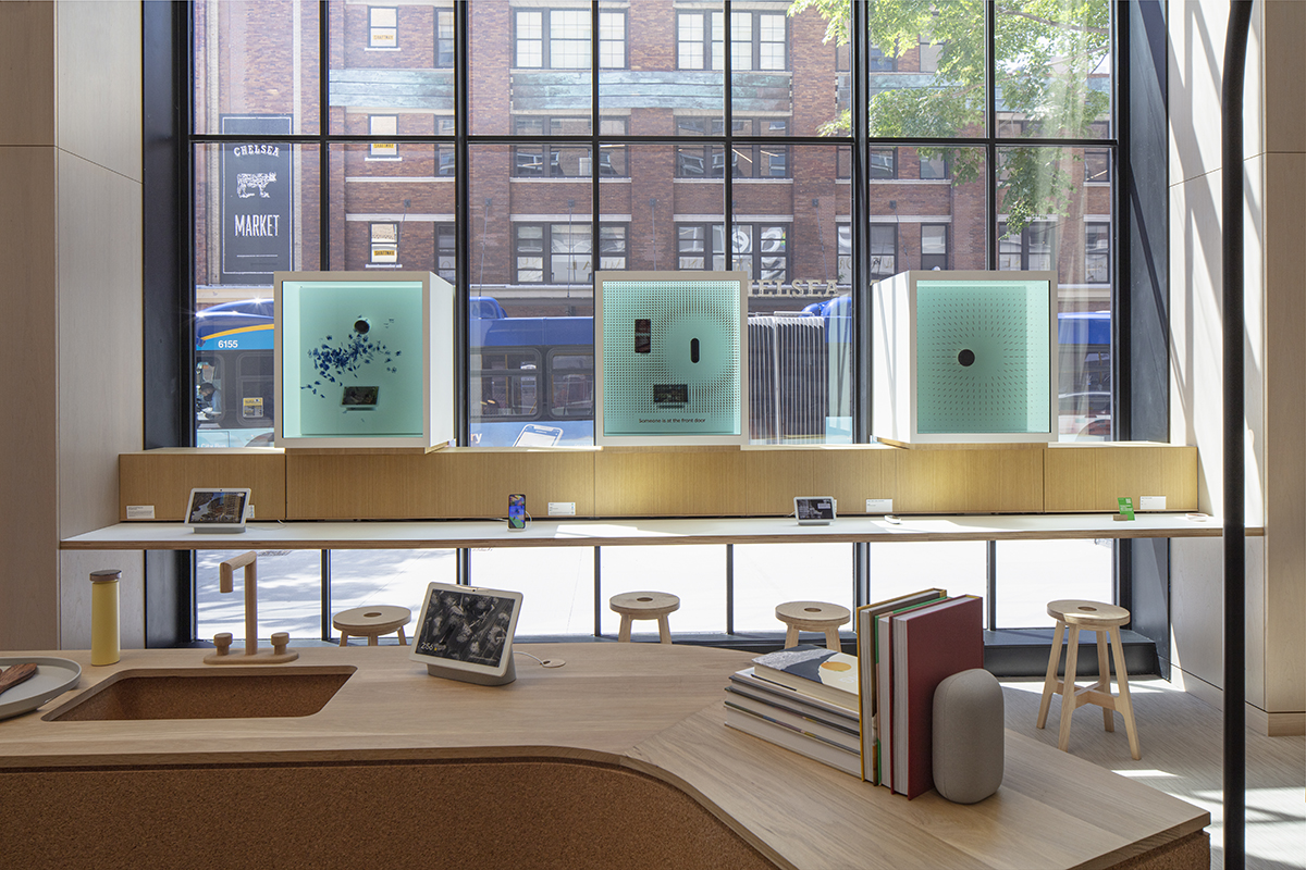 Así luce la primera tienda física de Google