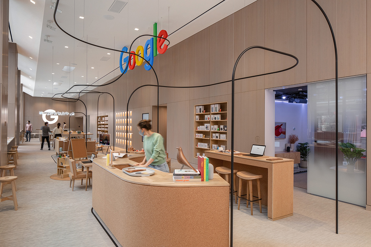 Así luce la primera tienda física de Google