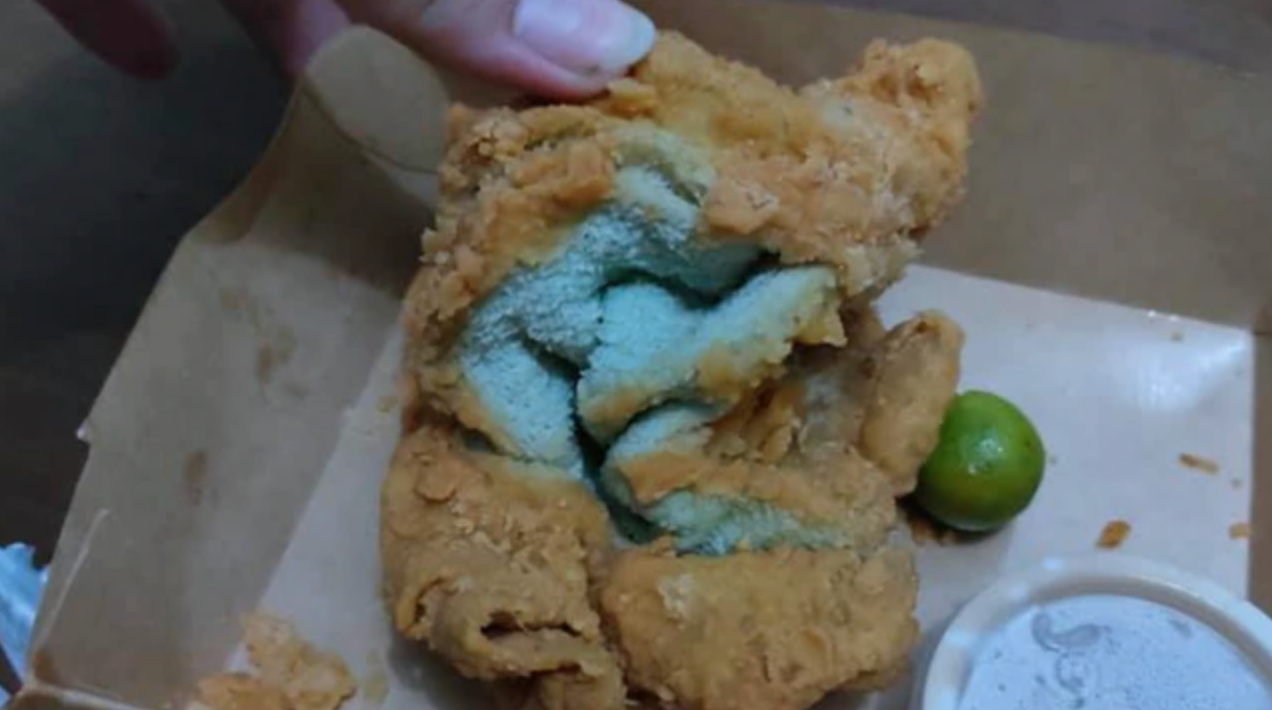 Como cuando pides pollo frito a domicilio y te mandan... ¡¿una toalla?! 