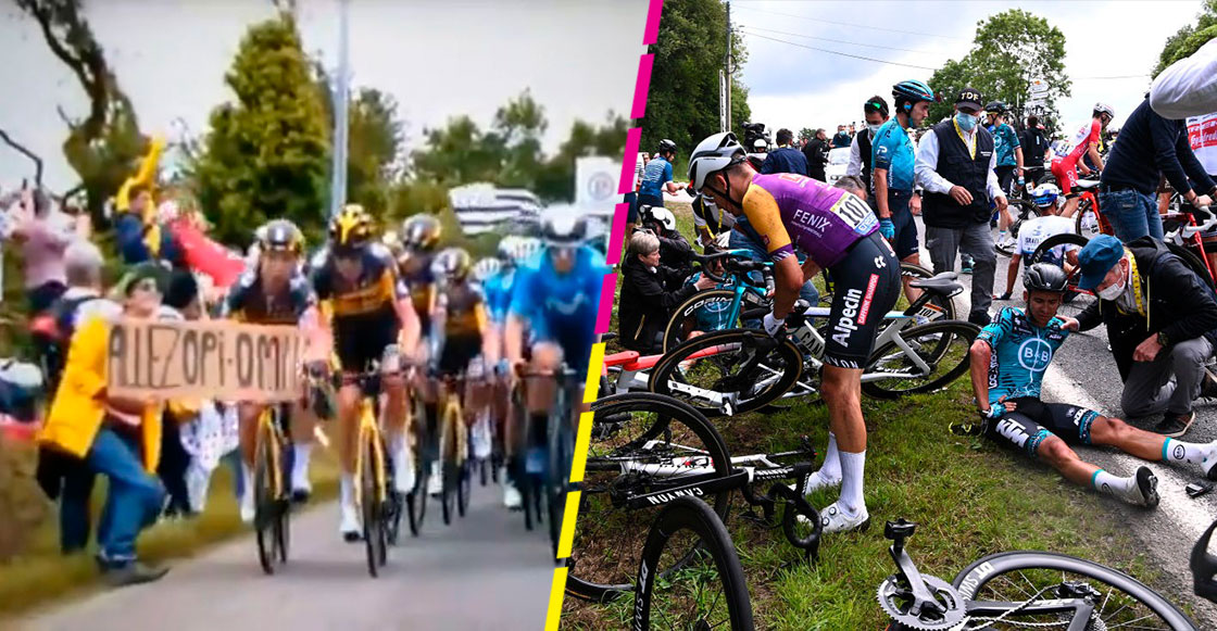 ¿Cuál es la historia de la aficionada que provocó el accidente en el Tour de Francia y qué consecuencias enfrenta?