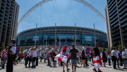 Medidas sanitarias y mayor aforo: Así será el cierre de la Eurocopa en Wembley