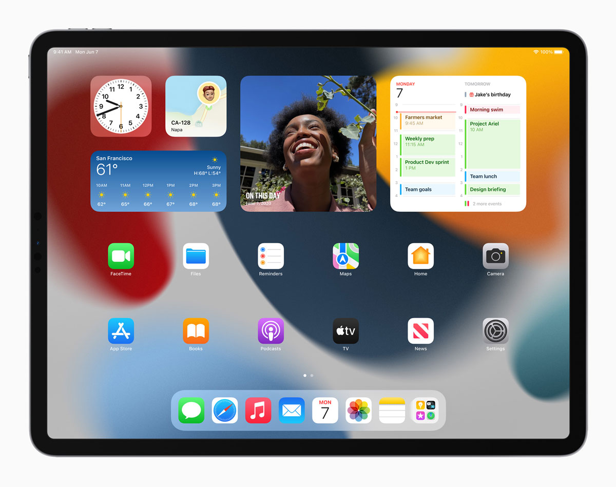 Nuevo iPad Pro con iPad OS 15