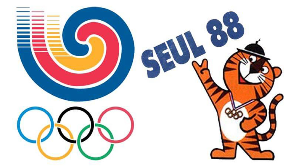 Hodori es la mascota olímpica de Seul 88