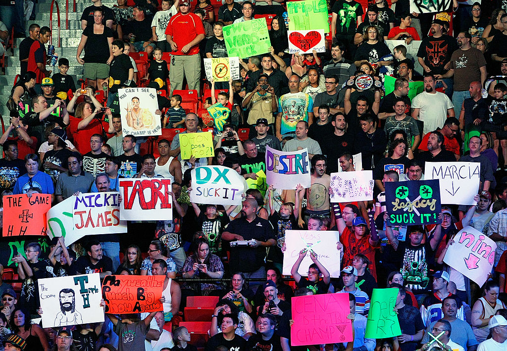 Aficionados de la WWE