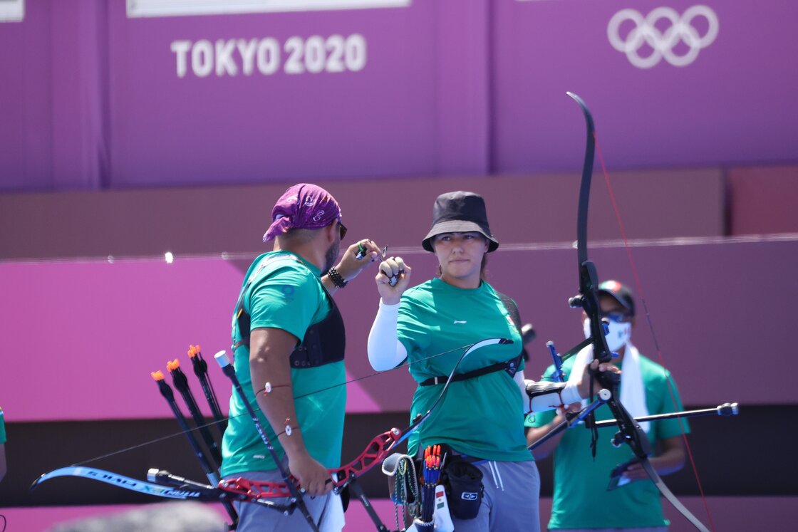 ¡Alejandra Valencia y Luis Álvarez consiguieron la primera medalla para México en el tiro con arco de Tokio 2020!