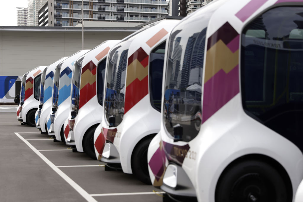 Así es y así funciona el autobús inteligente de los Juegos Olímpicos y Paralímpicos de Tokio