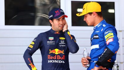 Checo Pérez sobre los incidentes con Norris y Leclerc: "No fue justo"