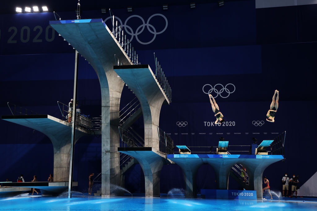 Así le fue a Caro Mendoza y Dolores Hernández en los clavados sincronizados en trampolín de 3 metros