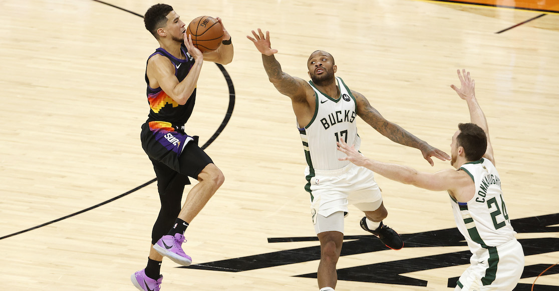 Devin Booker opaca los 42 puntos Antetokounmpo: Lo que dejó el juego 2 entre Suns y Bucks