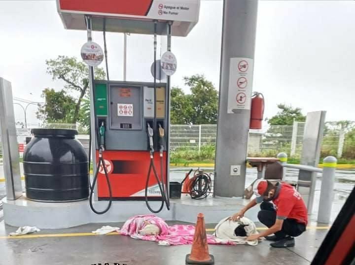 Héroe sin capa: Empleado de gasolinera rescata perritos para buscarles un nuevo hogar 