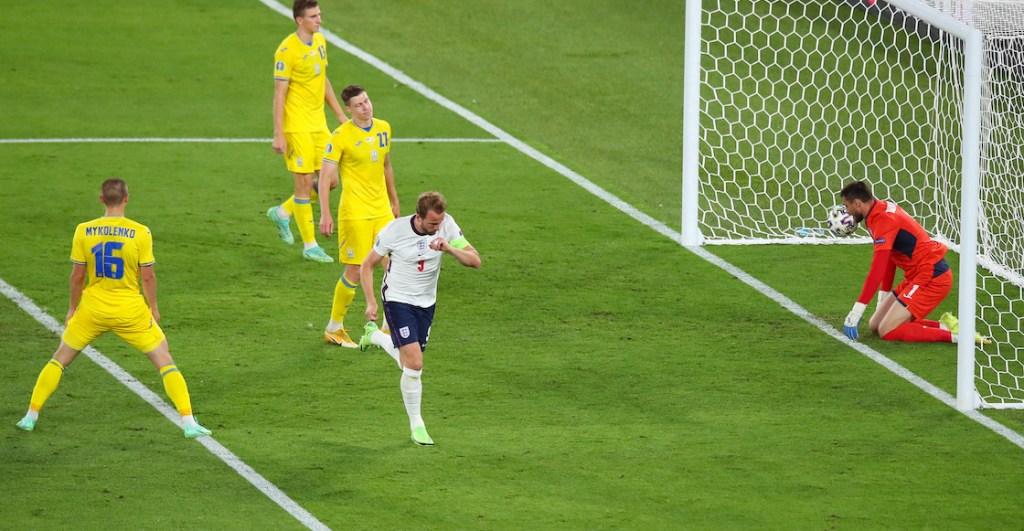 Los goles del humillante repaso de Inglaterra sobre Ucrania en la Eurocopa