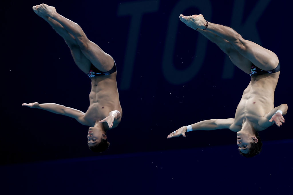 Revive la actuación de Kevin Berlín y Diego Balleza en los clavados sincronizados de Tokio 2020