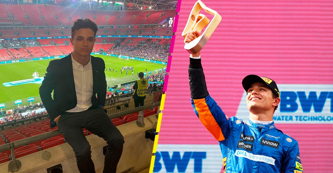 Bad luck: Asaltaron a Lando Norris al salir de Wembley tras la Final de la Eurocopa