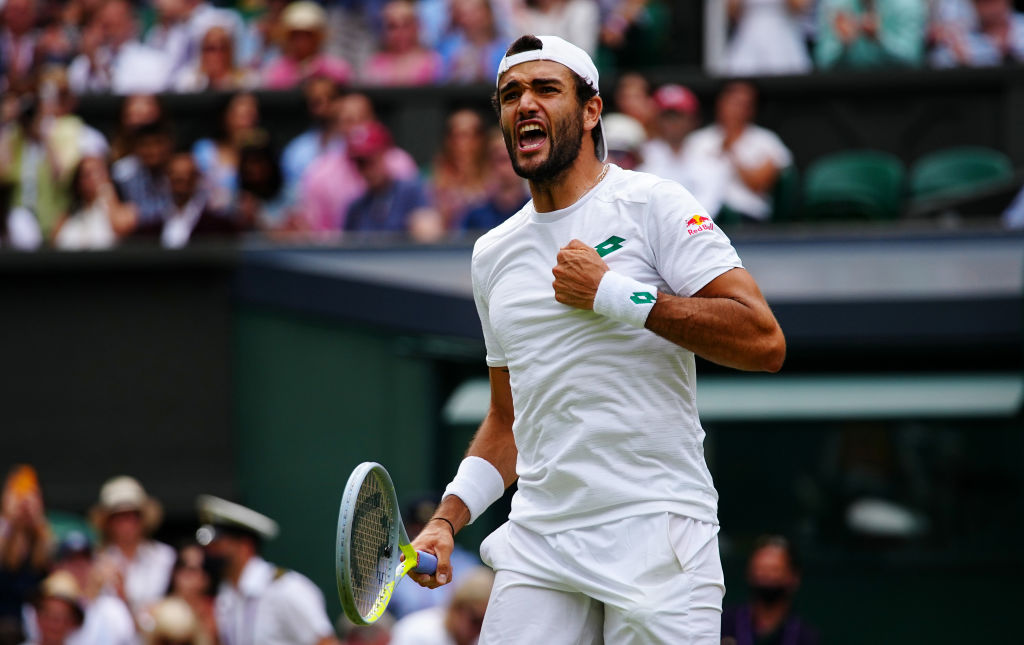 ¿Quién es Matteo Berrettini, el primer italiano que disputa la Final de Wimbledon?