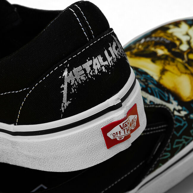 ¡Vans y Metallica lanzarán unos tenis por los 30 años de 'The Black Album'!