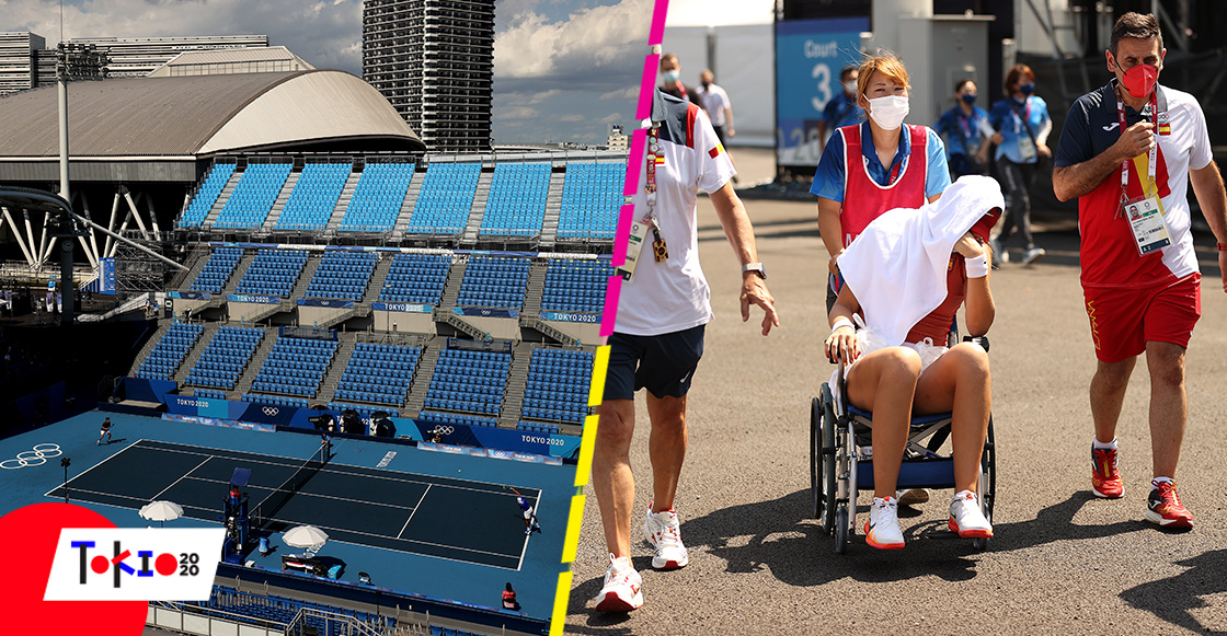 Ola de calor obliga a cambiar el horario de los partidos de tenis en Tokio 2020