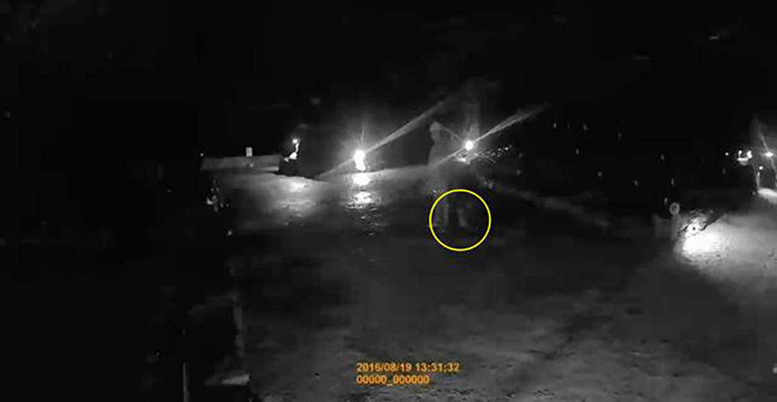 ¿Los nuevos Warren? Pareja capta el momento en que "un fantasma les dice que se vayan"