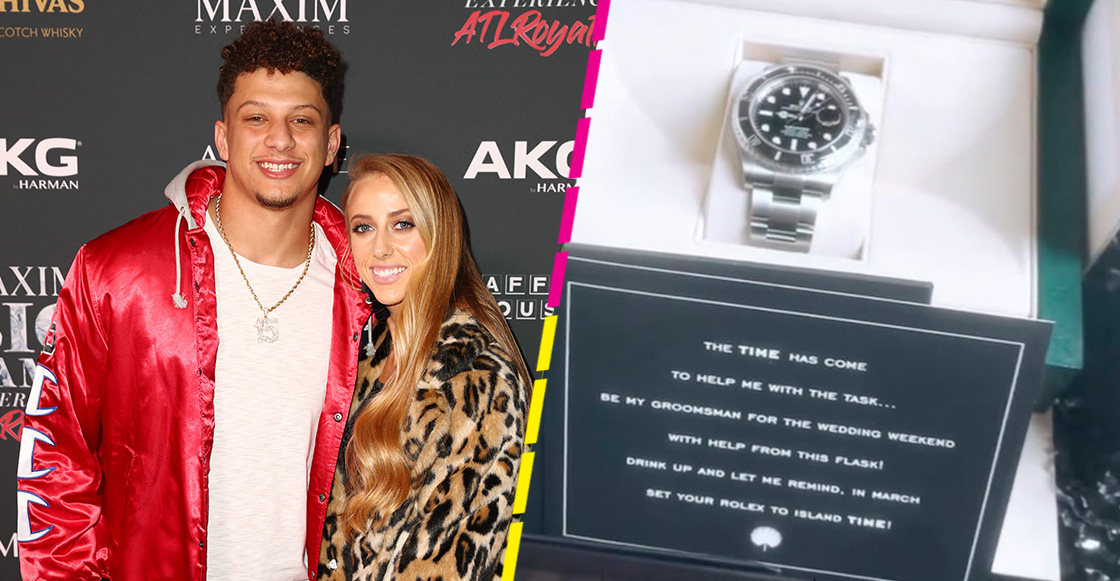 Los lujosos regalos que mandó Patrick Mahomes para los padrinos de su boda