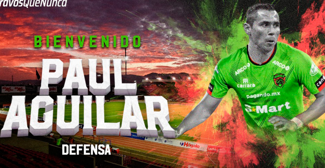 ¡Vuelve a la Liga MX! Paul Aguilar defenderá la camiseta de los Bravos de Juárez