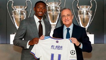 El Real Madrid presentó oficialmente a David Alaba; usará el dorsal 4 que dejó Sergio Ramos