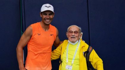 Leonid Stanislavskyi, el tenista más viejo del mundo, tuvo un partido memorable contra Rafael Nadal