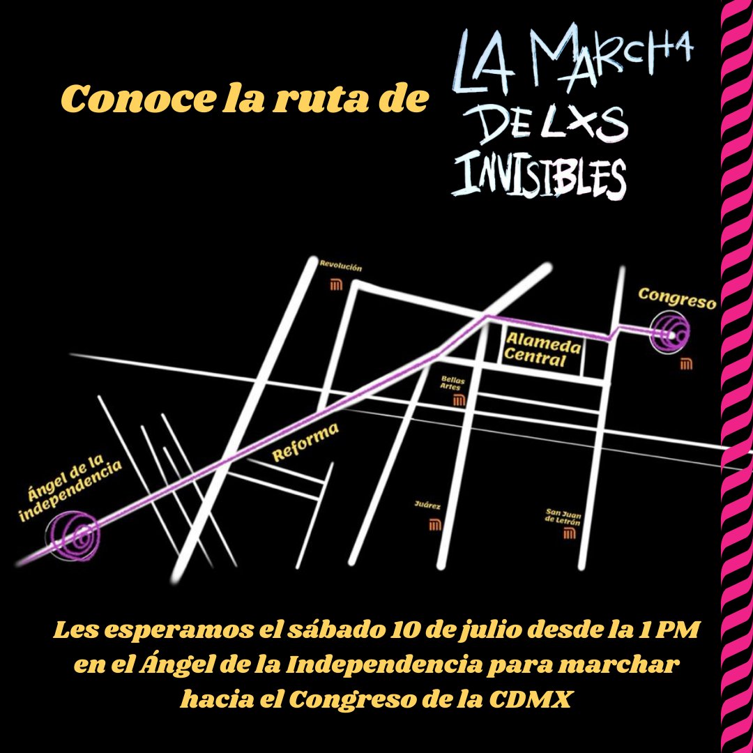 ruta-marcha-invisibles-cdmx