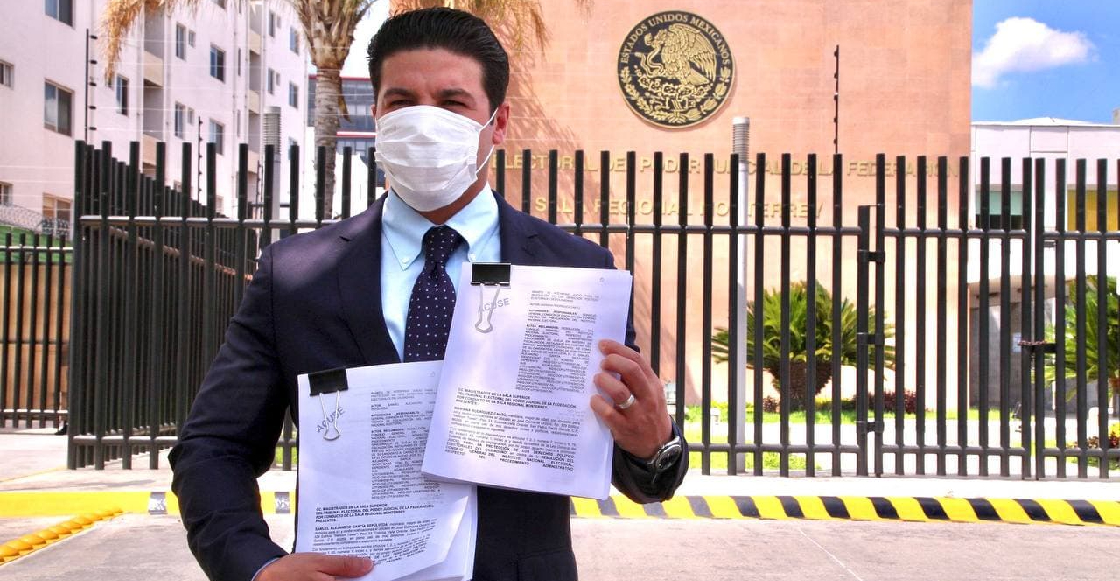 Samuel García ya impugnó multa del INE por apoyo de Mariana Rodríguez