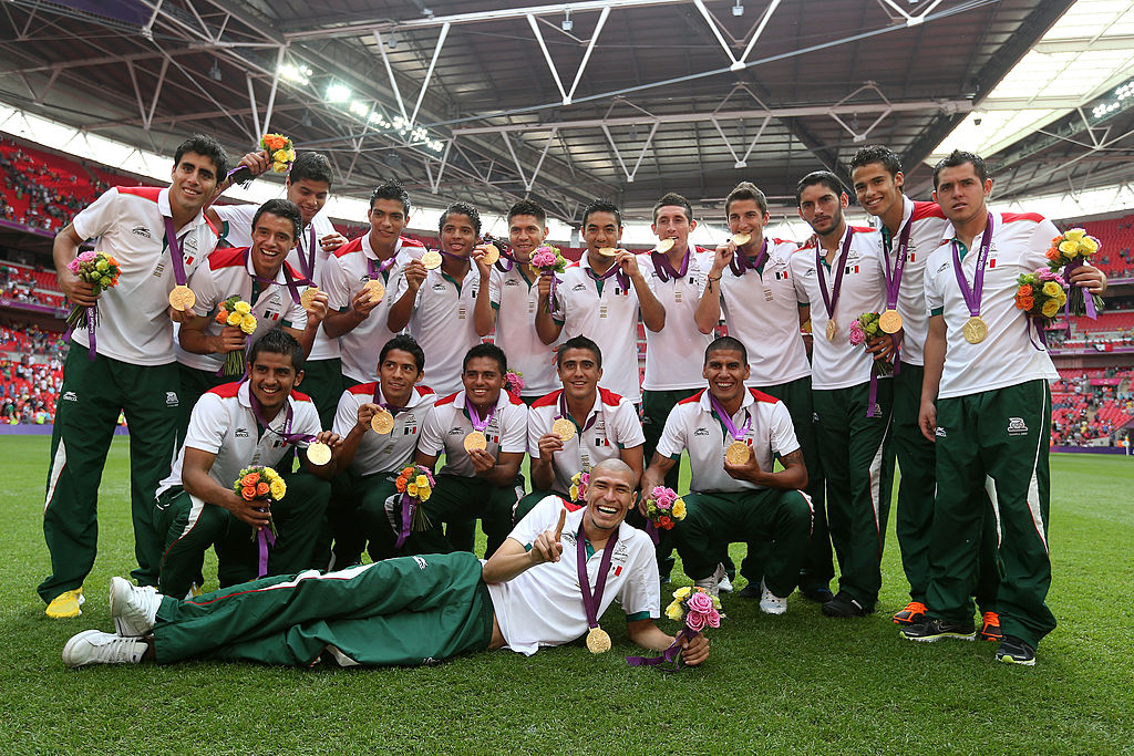 Selección Mexicana que ganó medalla de oro en Londres 2012