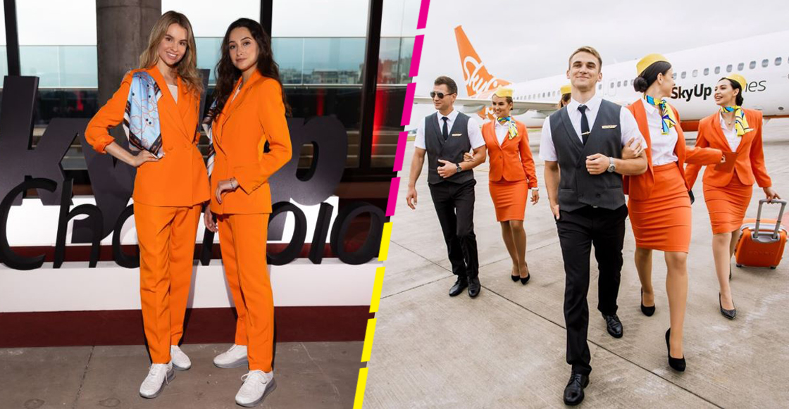 ¡Adiós faldas y tacones! Esta aerolínea ucraniana impulsa la igualad entre su tripulación