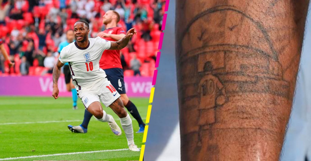 Sueño cumplido: La historia del tatuaje de Raheem Sterling que siempre lo unió a Wembley