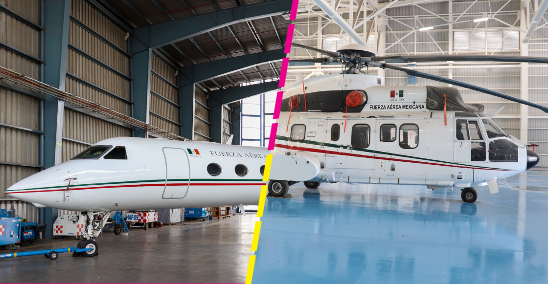 Anuncian subasta de aviones y helicópteros de la Fuerza Área Mexicana