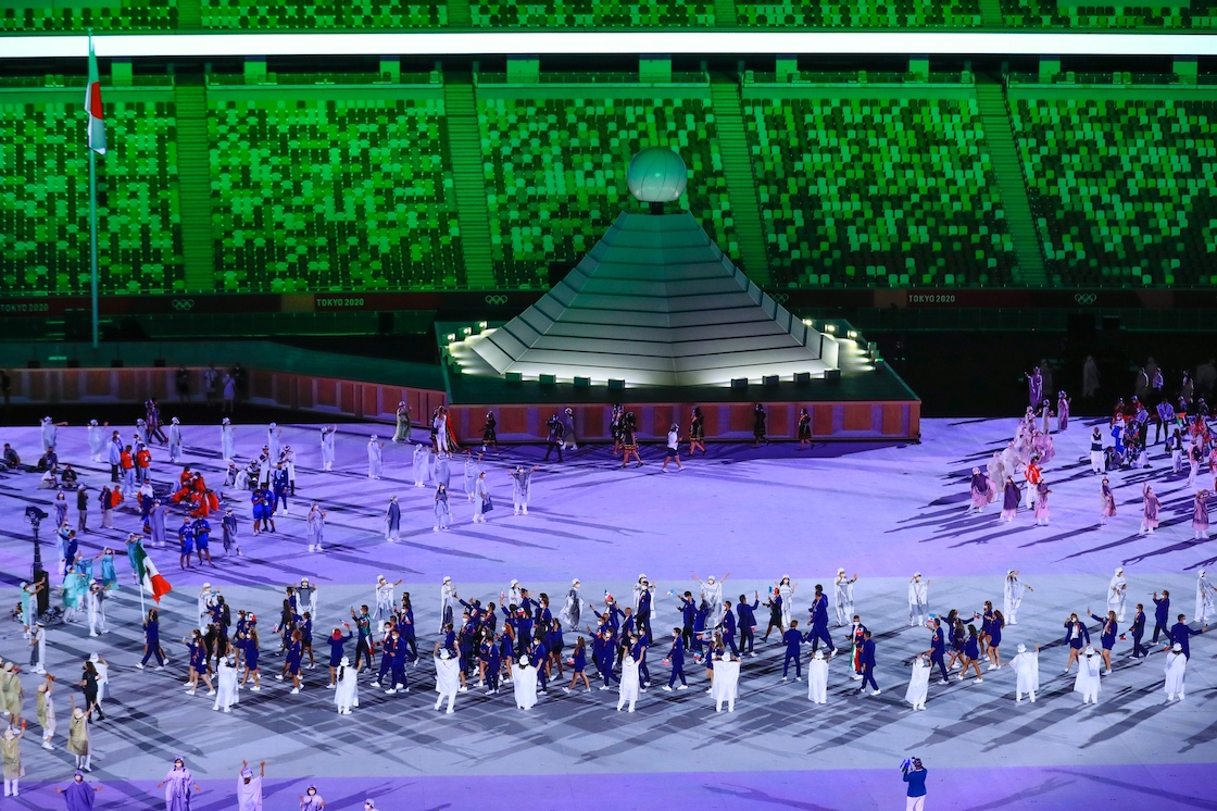 ¡Espectacular! Las imágenes que nos dejó la ceremonia de inauguración de Tokio 2020