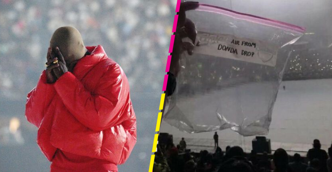 Fan vende aire recogido en el estreno del nuevo disco de Kanye West en miles de dólares