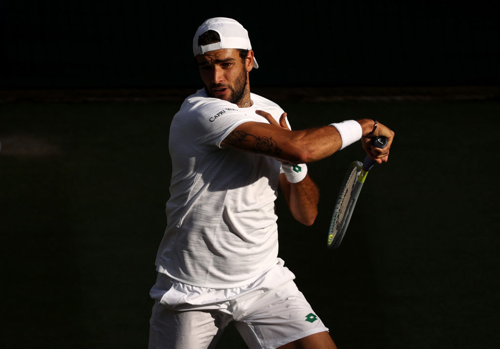 ¿Quién es Matteo Berrettini, el primer italiano que disputa la Final de Wimbledon?