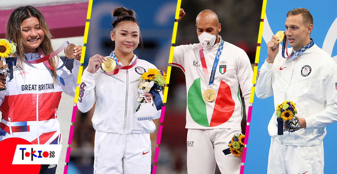 18 atletas que brillaron como nadie en los Juegos Olímpicos de Tokio 2020