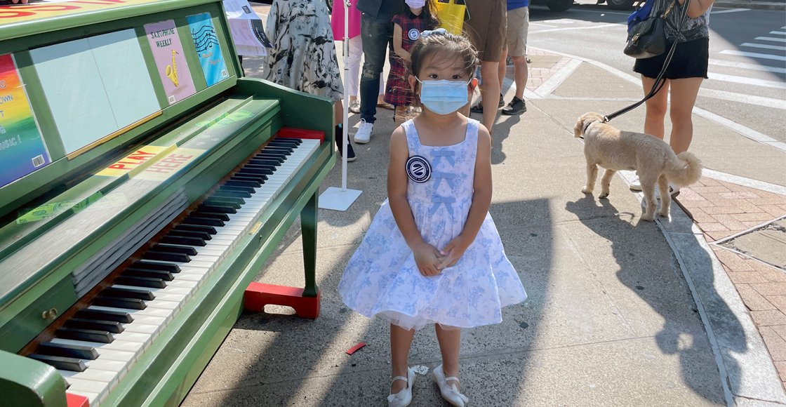 Brigitte Xie, la niña prodigio en el piano