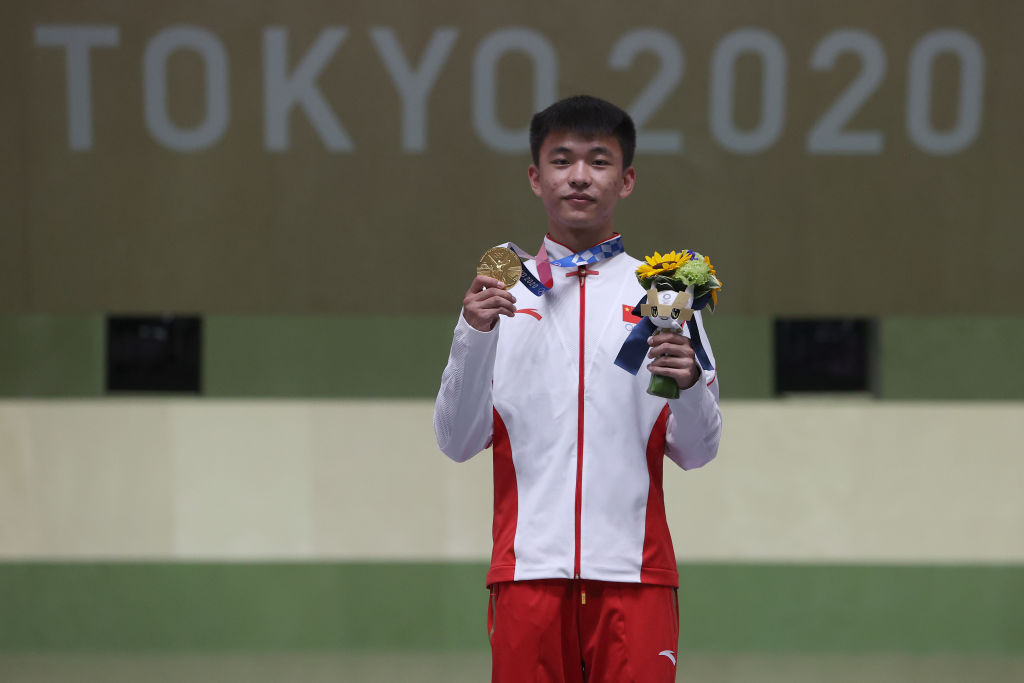 Zhang Changhong medalla de oro