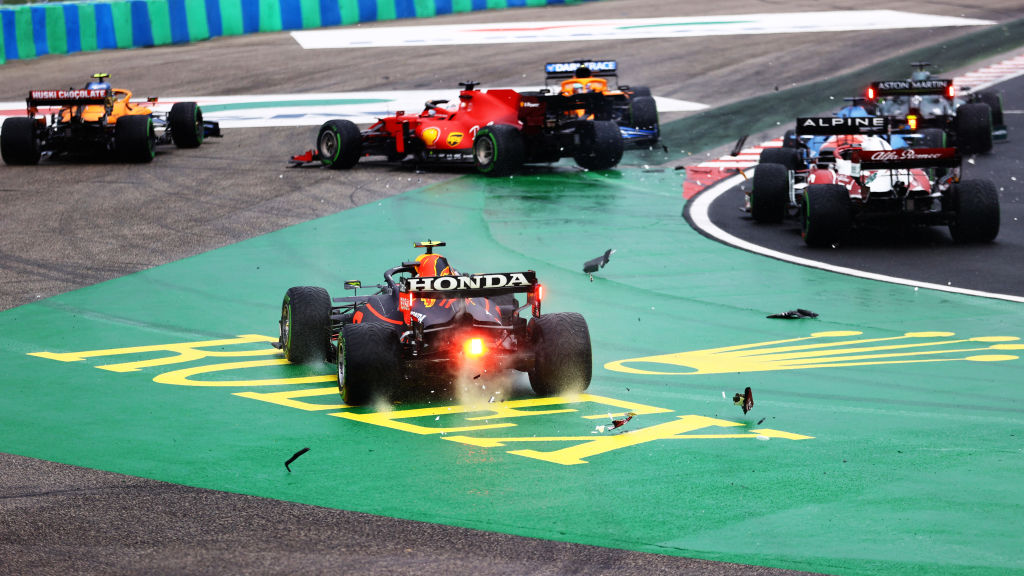 Accidente en el GP de Hungría provocado por Valtteri Bottas