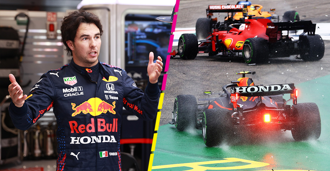 La largada en la que Bottas dejó fuera a Checo Pérez en el GP de Hungría