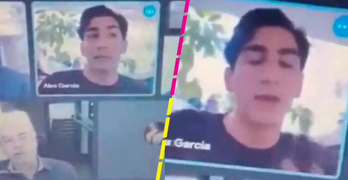 "Me deja en blanco": Alumno se queja de su maestro en plena clase virtual y se hace viral
