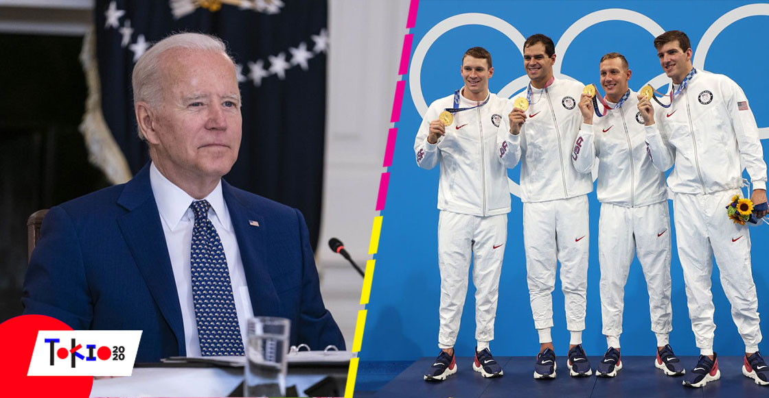 El emotivo mensaje de Joe Biden a la delegación de Estados Unidos que compitió en Tokio 2020