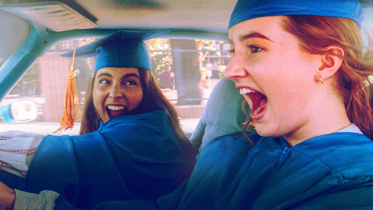 Beanie Feldstein y Kaitlyn Dever en 'Booksmart'