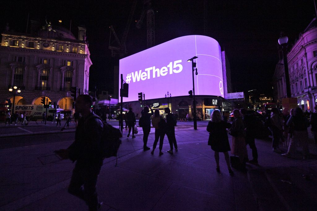 Campaña Wethe15 en Londrés