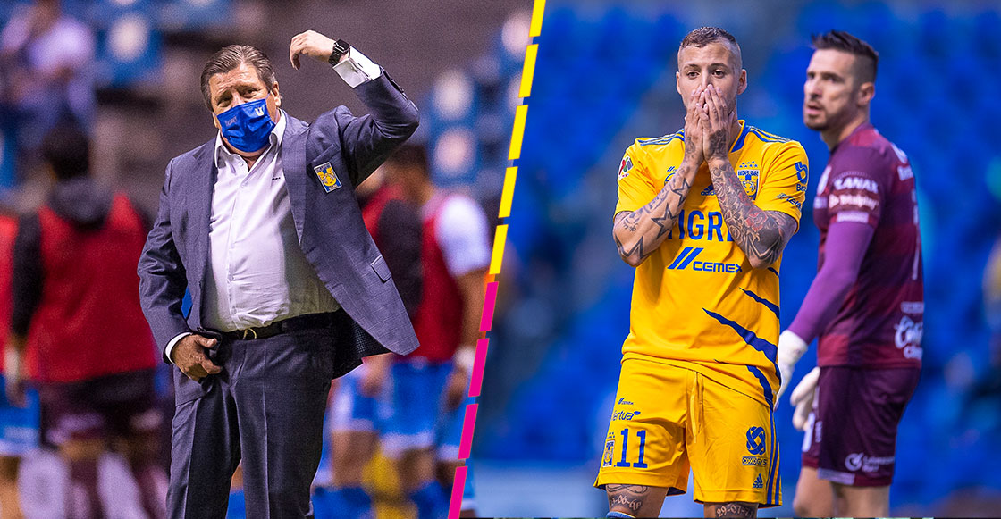El osote del 'Diente' López en el empate de los Tigres del 'Piojo' Herrera y Puebla