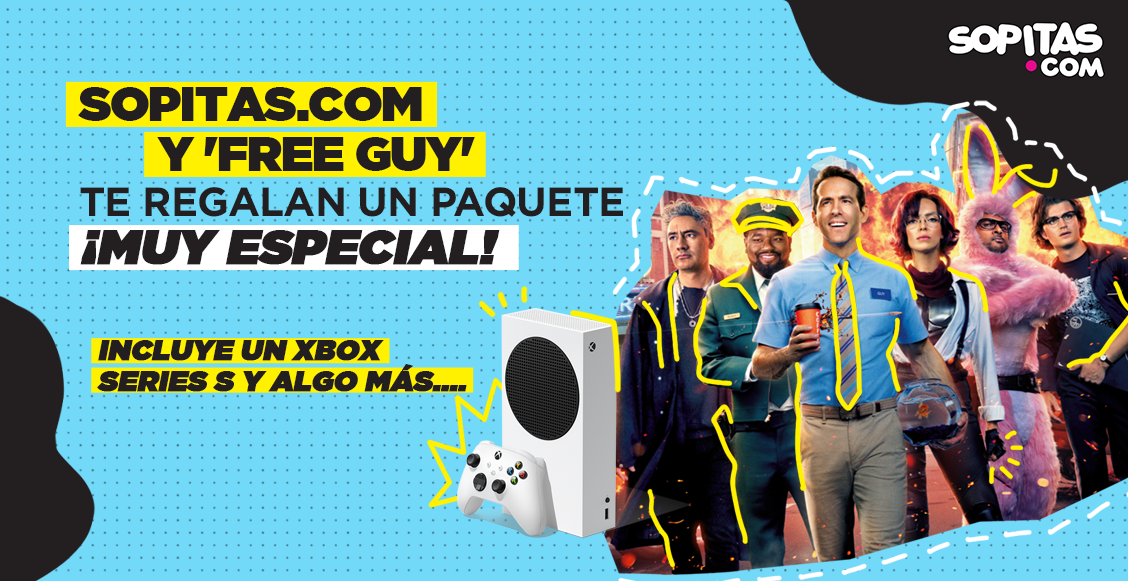 ¡Sopitas.com y 'Free Guy' te regalan un Xbox Series S y otras sorpresas!