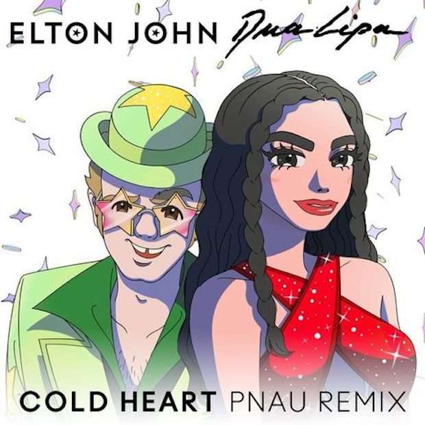 Dua Lipa y Elton John se juntan en un mashup funky llamado "Cold Heart"