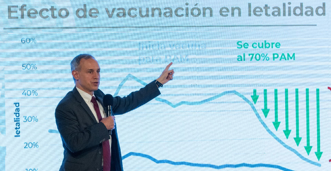 Gatell celebra reducción de muertes por COVID-19 gracias a la vacunación