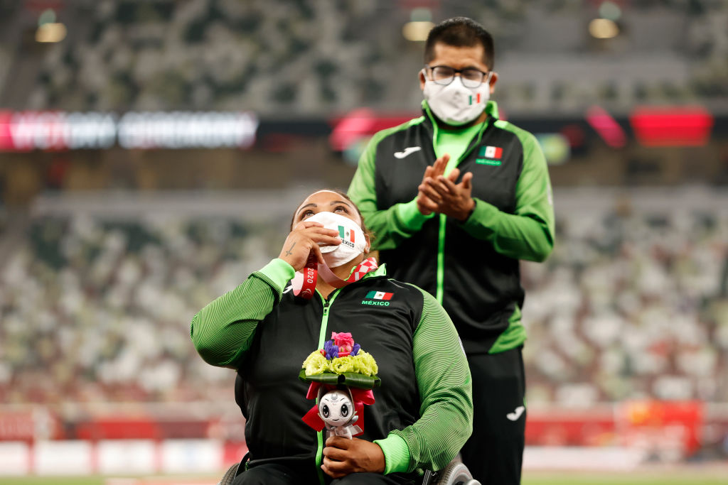 Gloria Zarza medalla de plata en Juegos Paralímpica