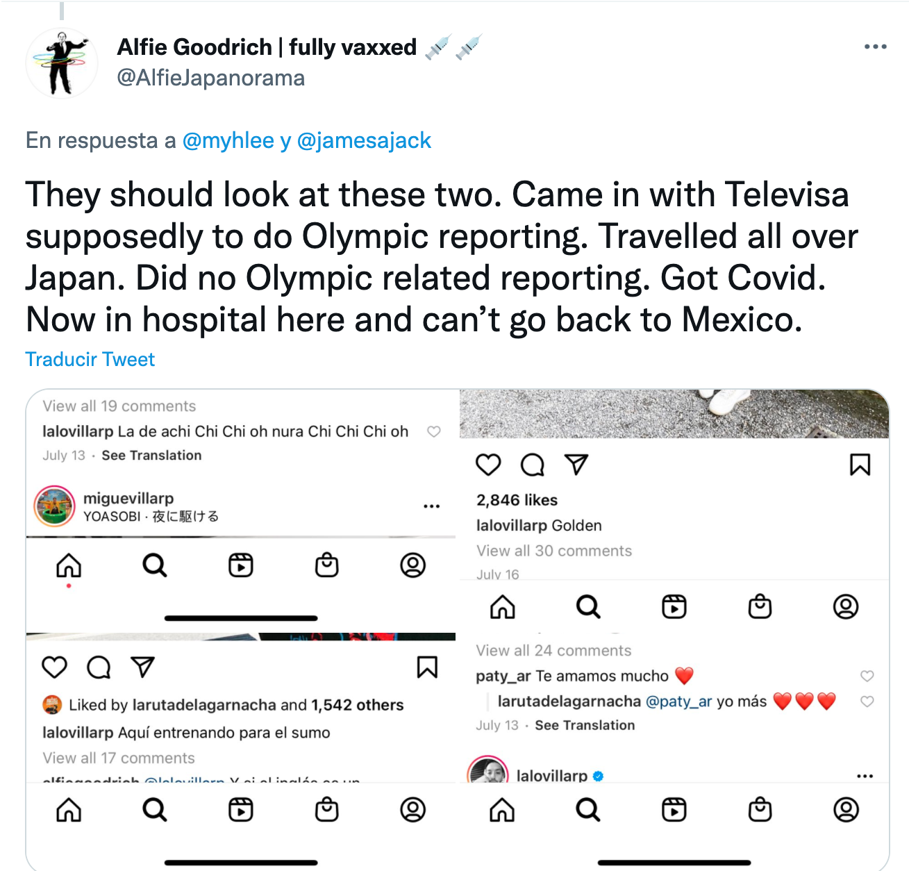 México mágico: Influencers mexicanos no pueden volver de Tokio 2020 tras violar protocolo y dar positivo a COVID