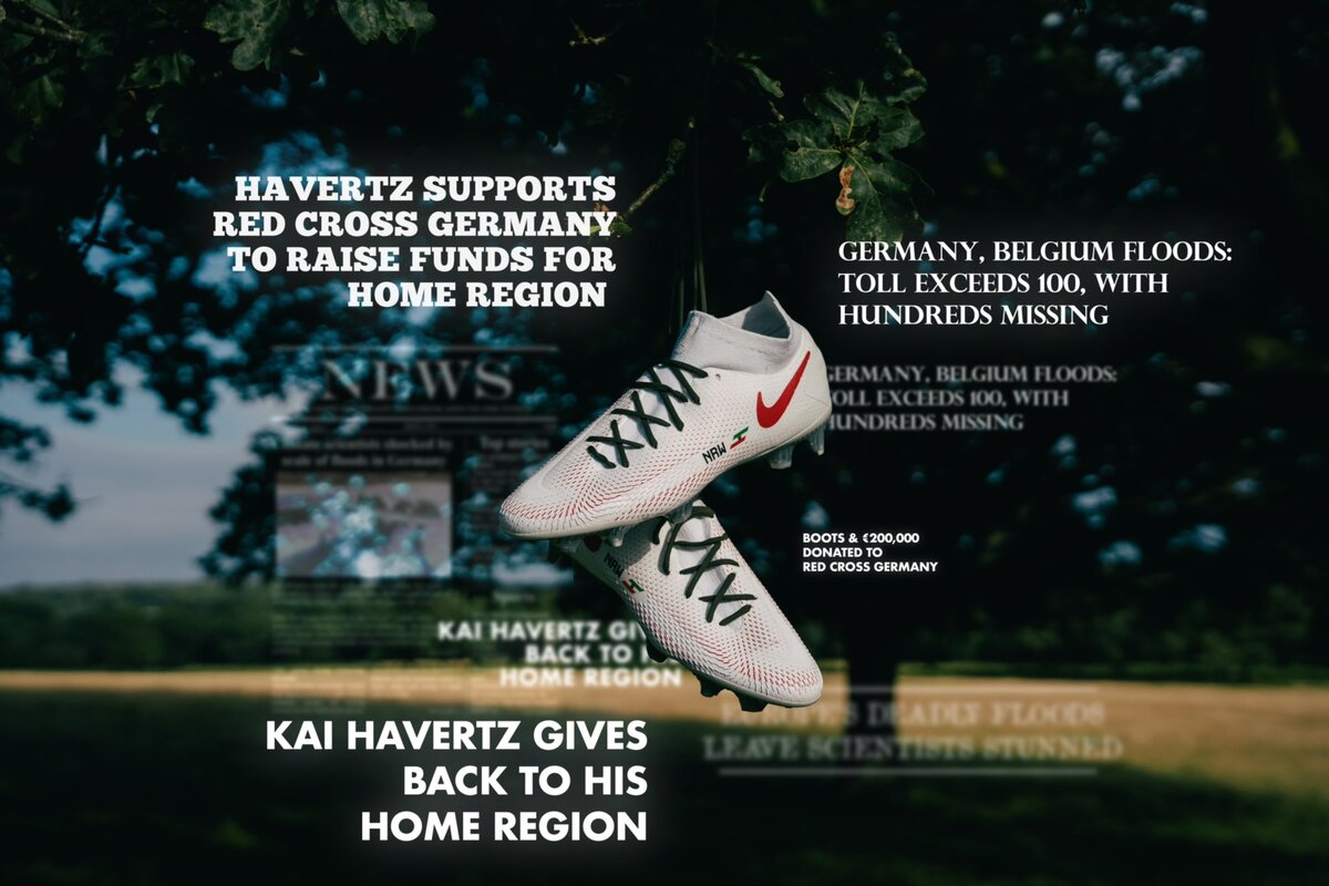 Crack: Las donaciones de Kai Havertz a los damnificados por las inundaciones en Alemania